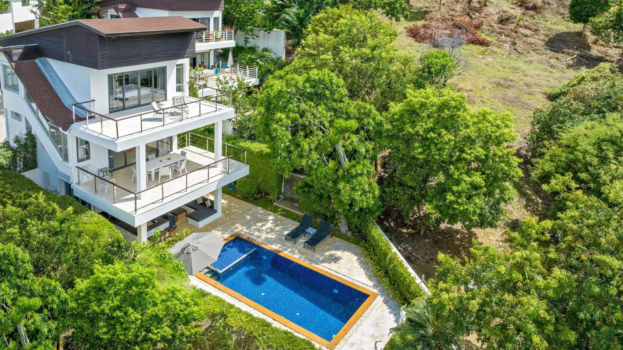 3 Bedroom Luxury 5 Star Seaview Villa Esprit Sdv087-By Samui Dream Villas Praia de Bang Rak Exterior foto