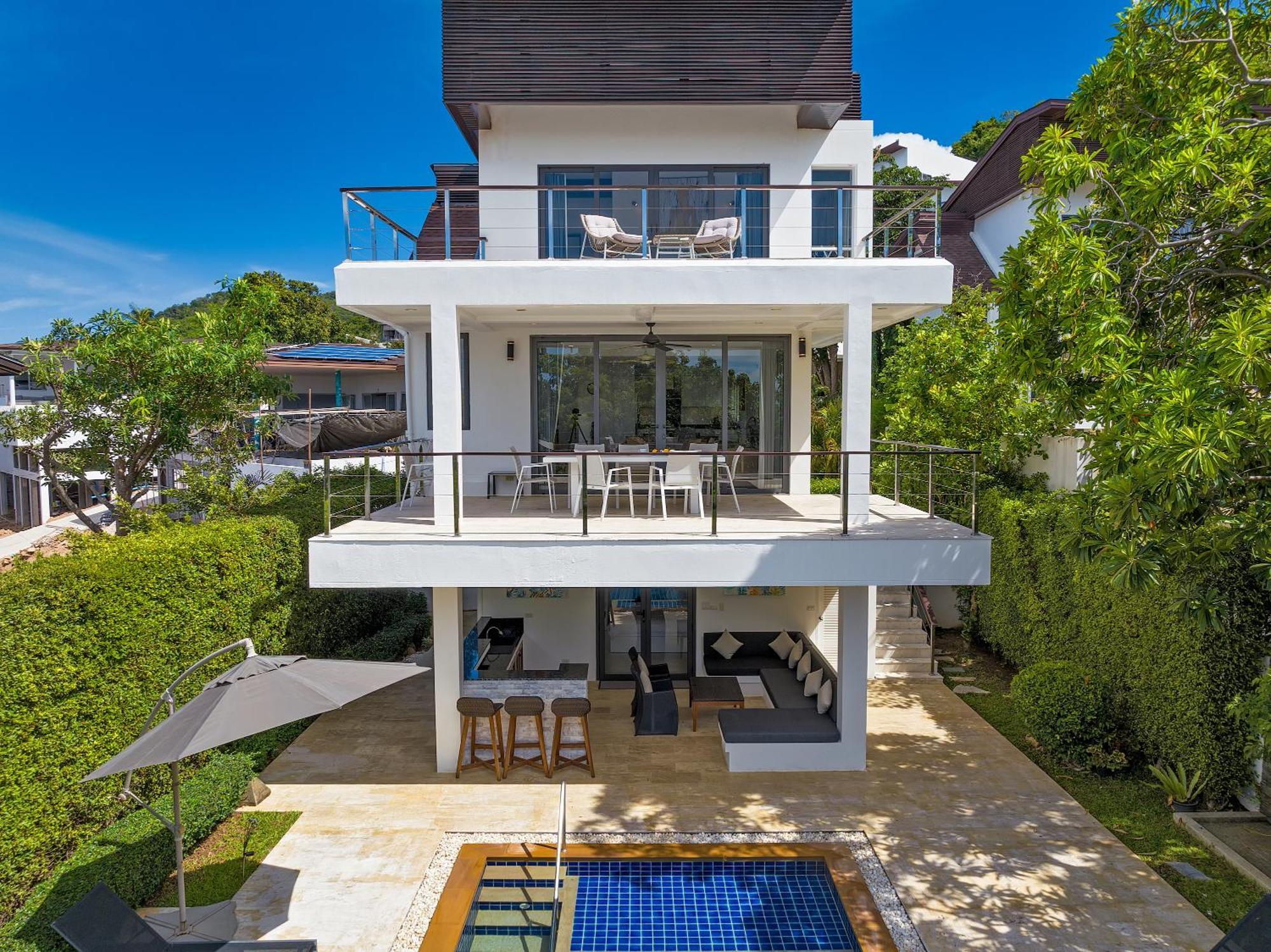 3 Bedroom Luxury 5 Star Seaview Villa Esprit Sdv087-By Samui Dream Villas Praia de Bang Rak Exterior foto