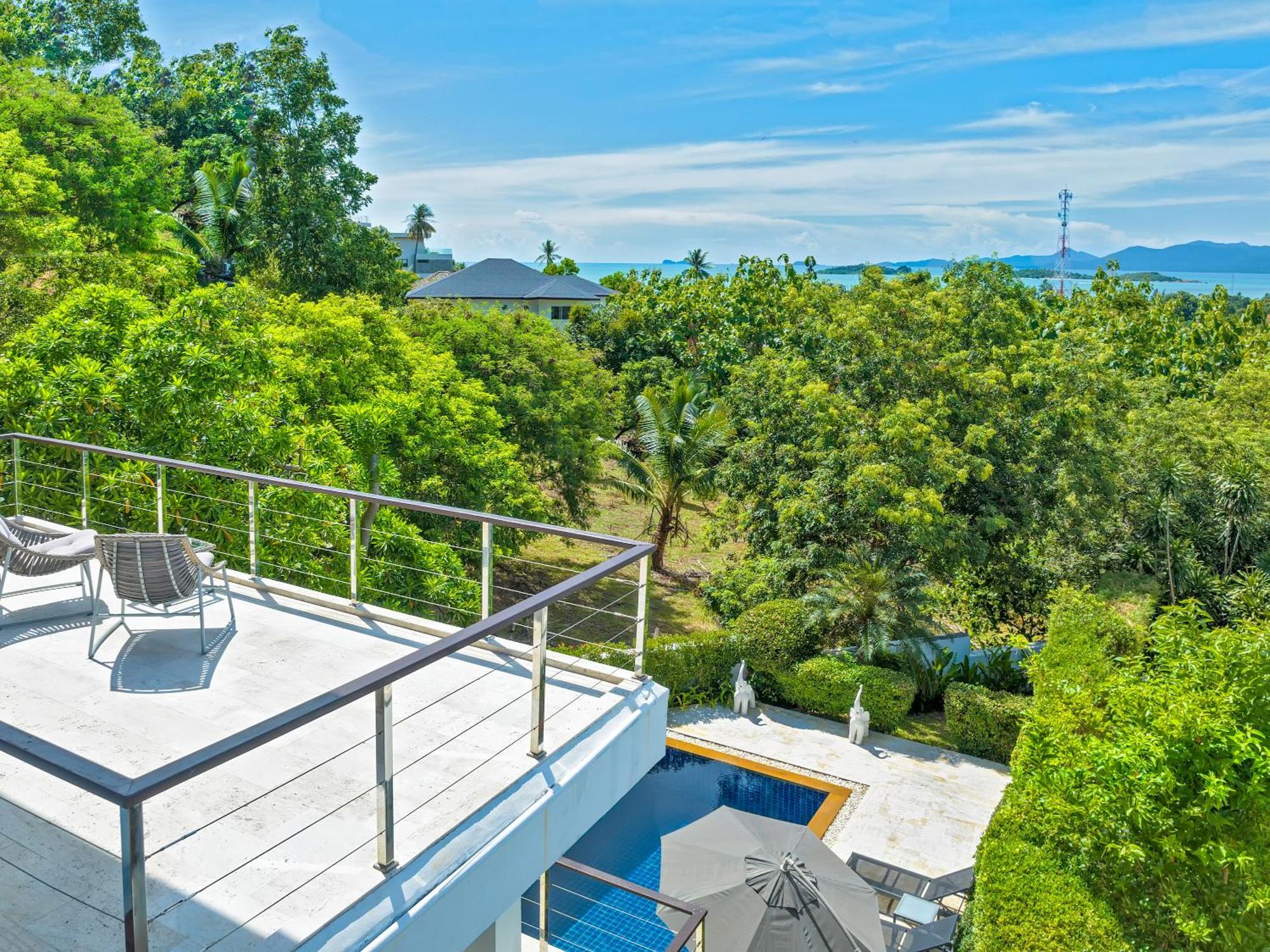 3 Bedroom Luxury 5 Star Seaview Villa Esprit Sdv087-By Samui Dream Villas Praia de Bang Rak Exterior foto